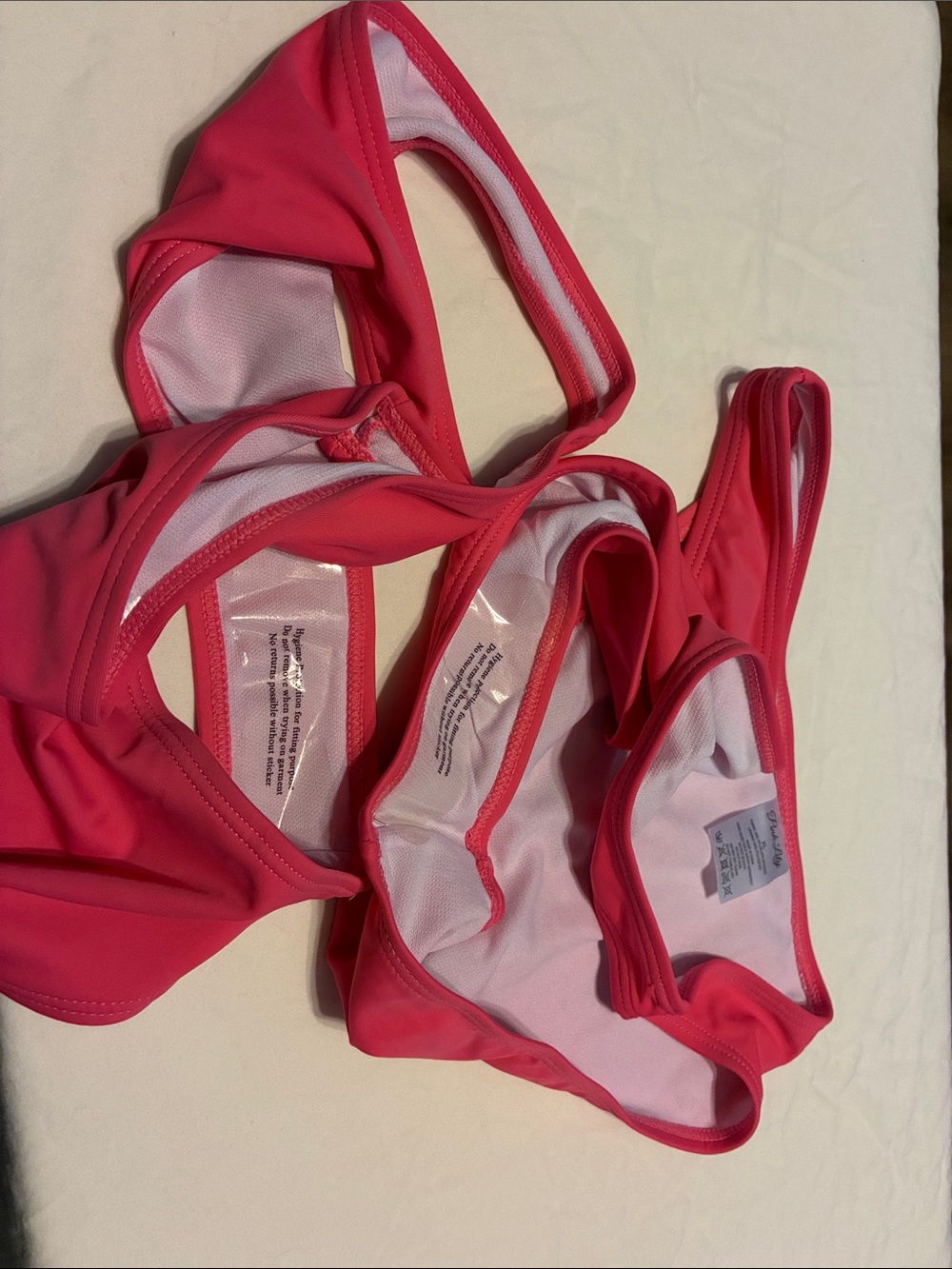 Pink Lily Hot Pink Bikini Bottom - Picture 4 of 4